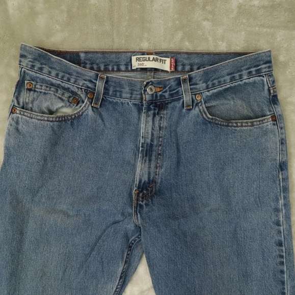 Levi's Men's Blue Jeans 36x34 - Picture 2 of 8